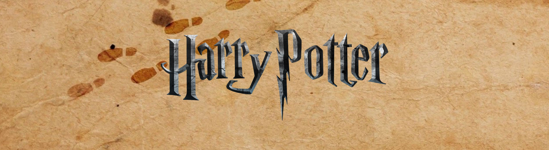 Harry Potter logo on Maurader's Map